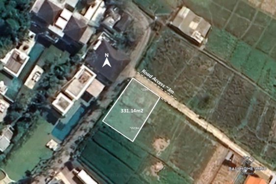 Image 1 from Tanah dijual dengan status hak sewa di dekat pantai di Bali.