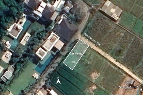 Image 1 from Tanah dijual dengan status hak sewa di dekat pantai di Bali.