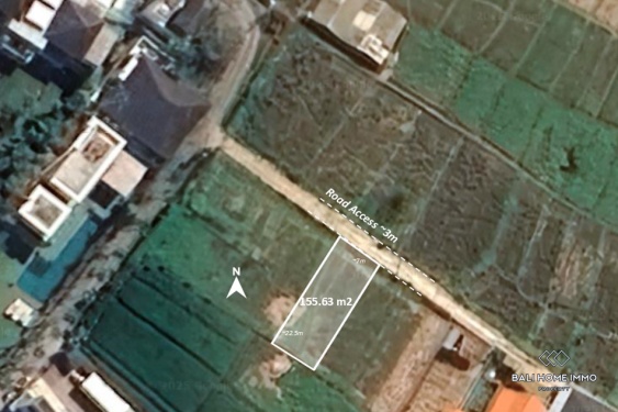 Image 1 from Tanah dijual dengan status hak sewa di dekat pantai di Bali.