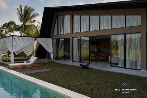 Brand new modern 3 Bedrooms villa with ricefield view in Bali Ubud