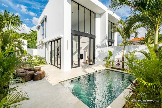 Image 1 from Villa minimaliste de 2 chambres nouvellement construite à vendre en bail à Padonan Canggu Bali