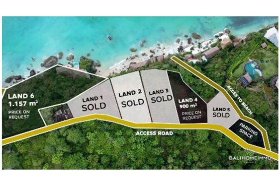 Image 1 from Ocean View Cliff Front Land for Sale Leasehold in Bali Uluwatu