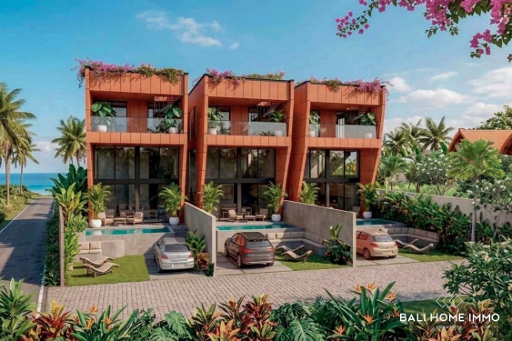 Ocean View Modern Tropical 3-Bedroom Villa for Sale Leasehold Near Balangan Beach