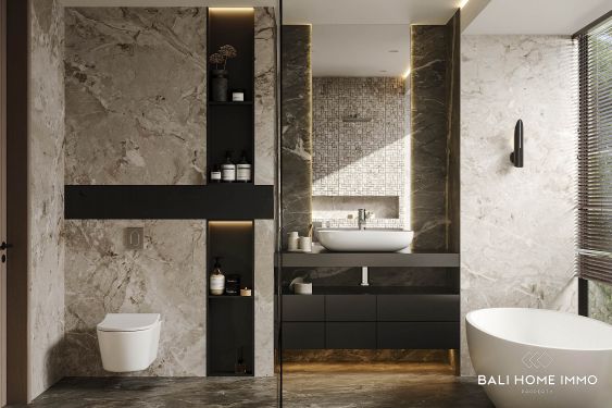 Image 13 from VILLA SUR PLAN DE 4 CHAMBRES À VENDRE EN LOCATION À ULUWATU PRÈS DE LA PLAGE DE BALANGAN BALI