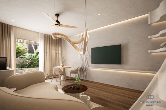 Image 3 from Off-plan 1 Bedroom Apartment for Sale Leasehold in Bali Canggu Batubolong Echo beach