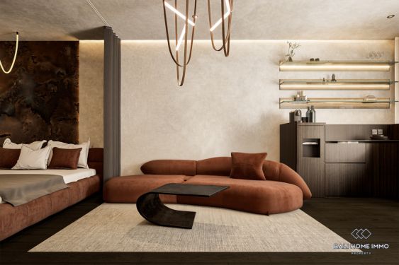Image 8 from Apartemen 1 Kamar Tidur Off-plan Dijual Leasehold di Bali Canggu Batu Bolong Echo beach