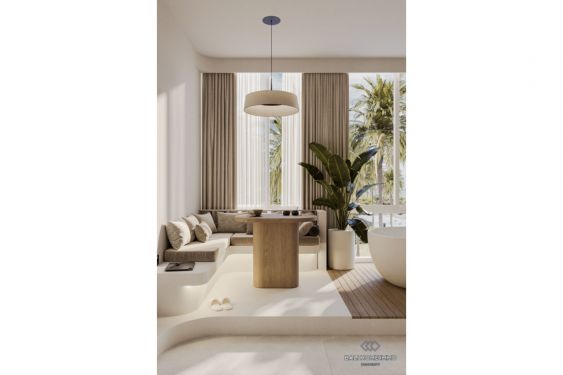 Image 4 from Off-plan 1 Bedroom Apartment for Sale Leasehold near Berawa Beach Canggu