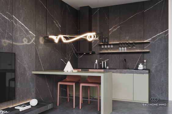 Image 4 from Apartemen Off-Plan 1 Kamar dijual hak sewa di Bali Canggu Batu Bolong