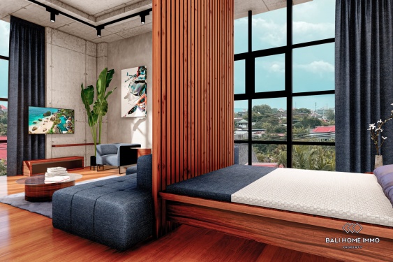 Image 9 from Apartemen loft 1 kamar off-plan untuk dijual  di Umalas, Bali.