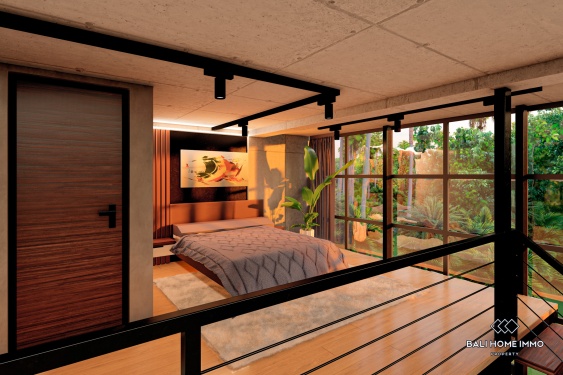 Image 11 from Apartemen loft 1 kamar off-plan untuk dijual  di Umalas, Bali.
