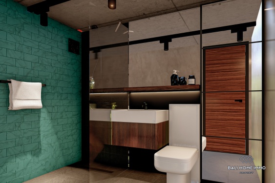 Image 12 from Apartemen loft 1 kamar off-plan untuk dijual  di Umalas, Bali.