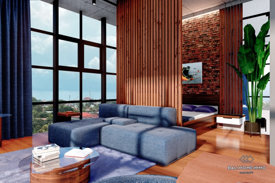 Image 7 from Apartemen loft 1 kamar off-plan untuk dijual  di Umalas, Bali.