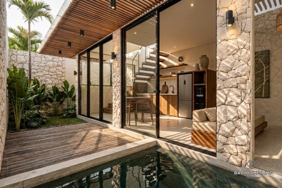 Villa en mezzanine 1 chambre sur plan à vendre à Bumbak-Umalas