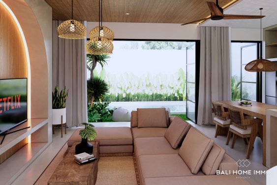 Image 6 from Villa Tropis Modern 1 Kamar Tidur Dijual di Ungasan – Area Tenang Dekat Pantai Melasti