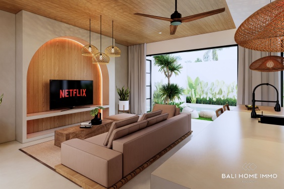 Image 7 from Villa Tropis Modern 1 Kamar Tidur Dijual di Ungasan – Area Tenang Dekat Pantai Melasti