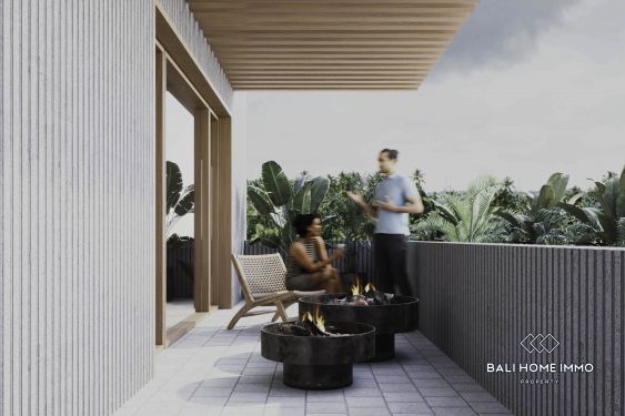 Image 7 from Penthouse 1 chambre sur plan avec vue sur l'océan à vendre à Bingin