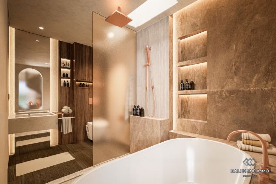 Image 17 from Penthouse 1 Kamar Tidur Off-plan Dijual Leasehold di Bali Canggu Batu Bolong Echo beach