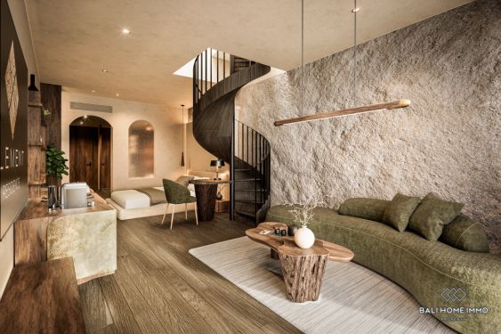 Image 1 from Off-plan 1 Bedroom Penthouse for Sale Leasehold in Bali Canggu Batubolong Echo beach