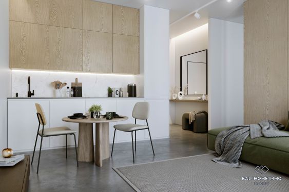 Image 9 from Apartemen 3 Kamar  Off-Plan dijual hak sewa di Bali Canggu Berawa