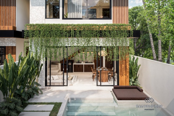 Image 1 from Off-plan 1 bedroom villa for sale in Bali Canggu Batu Bolong beach