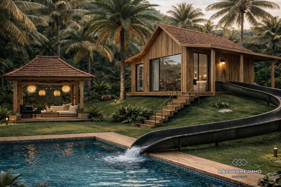 Villa sur plan d'une chambre à vendre à Ubud