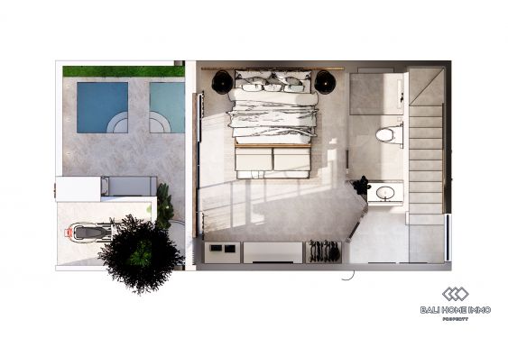 Image 18 from Dijual villa baru 1 kamar di Bali Canggu Batu Bolong
