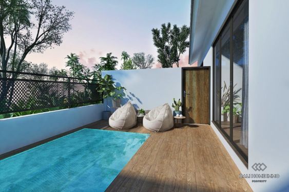 Image 1 from Complexe de villas sur plan de 6 unités avec 1 chambre à vendre en bail à Canggu Bali