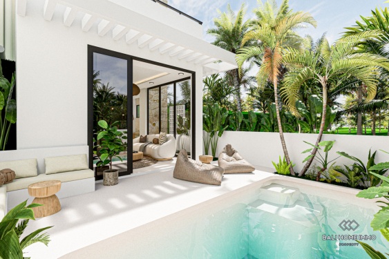 Image 20 from Villa 1 Kamar off-plan Dijual dengan Status Hak Sewa di Tepi Pantai Pererenan, Bali