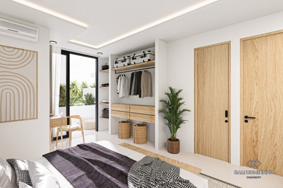Image 12 from Villa 1 Kamar off-plan Dijual dengan Status Hak Sewa di Tepi Pantai Pererenan, Bali