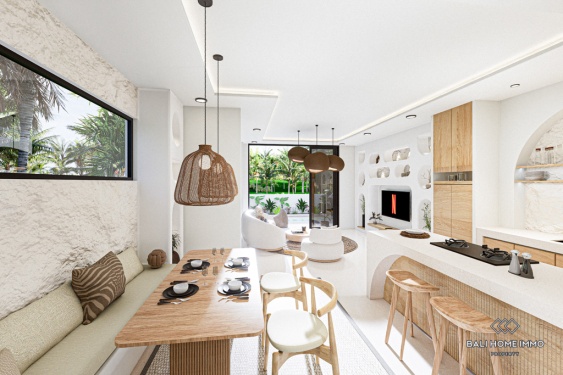 Image 8 from Villa 1 Kamar off-plan Dijual dengan Status Hak Sewa di Tepi Pantai Pererenan, Bali