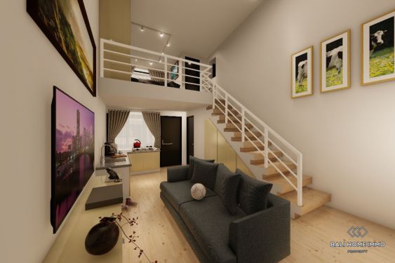 Image 1 from villa de 1 chambre a coucher sur plan a vendre en leasing a bali pererenan north side