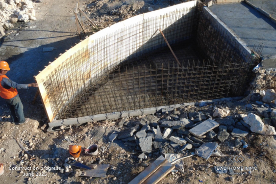 Image 9 from VILLA SUR PLAN D'UNE CHAMBRE À VENDRE EN LOCATION À BALI ULUWATU PRÈS DE LA PLAGE DE SULUBAN