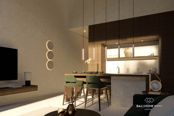 Image 9 from villa de 1 chambres à coucher sur plan à vendre avec bail à Bali - Uluwatu