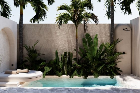 Image 2 from VILLA 1 KAMAR OFF PLAN UNTUK DIJUAL LEASEHOLD DI ULUWATU DEKAT PANTAI BALANGAN