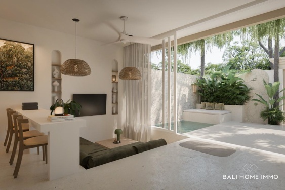 Image 5 from VILLA SUR PLAN D'UNE CHAMBRE À VENDRE EN LOCATION À ULUWATU PECATU