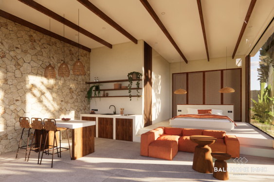 Image 5 from VILLA SUR PLAN D'UNE CHAMBRE À VENDRE EN LOCATION À ULUWATU