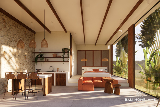 Image 4 from VILLA SUR PLAN D'UNE CHAMBRE À VENDRE EN LOCATION À ULUWATU