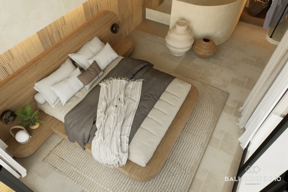 Image 12 from Villa 1 chambre sur plan à vendre en bail emphytéotique près de la plage de Suluban