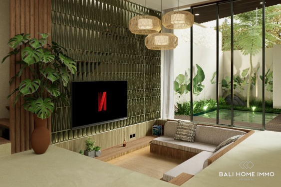 Image 5 from Villa 1 Kamar Dijual Dekat Pantai Melasti - Konsep Villa Tropis Modern