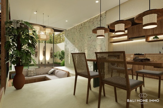 Image 6 from Villa 1 Kamar Dijual Dekat Pantai Melasti - Konsep Villa Tropis Modern