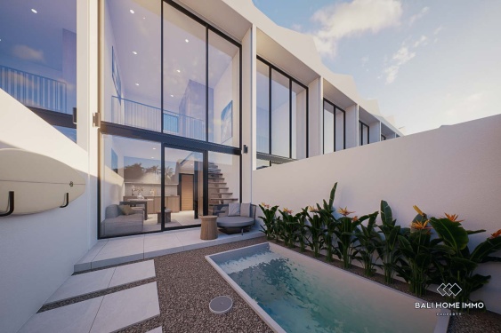 Off-plan 1 Bedroom villa inside of a villa complex for sale leasehold in Bali Cemagi