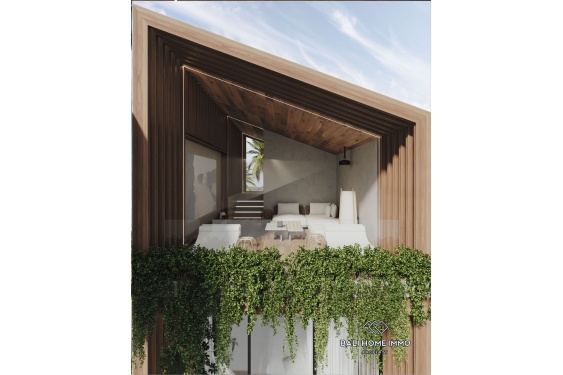 Off Plan 1 Bedroom Villa with a Rooftop for Sale Near Pandawa Beach