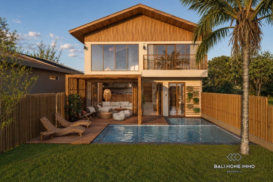 Villa 1 Kamar Off-plan berpemandangan Hutan Dijual di Sayan Ubud