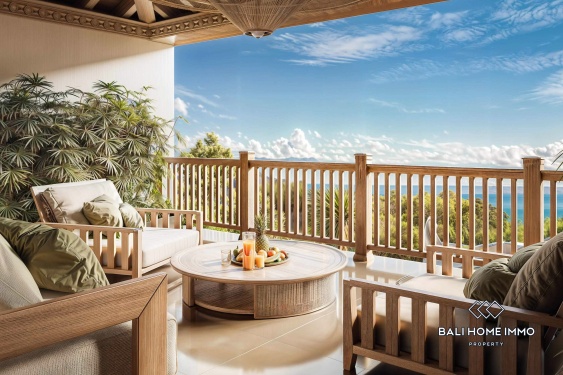 Image 1 from OFF PLAN 1 BEDROOM VILLA WITH OCEAN VIEW ROOFTOP FOR SALE IN NUSA DUA
