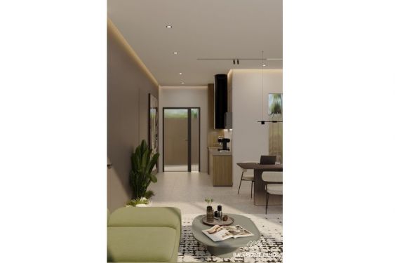 Image 4 from Appartement de 2 chambres sur plan avec piscine à vendre près de la plage de Nyanyi