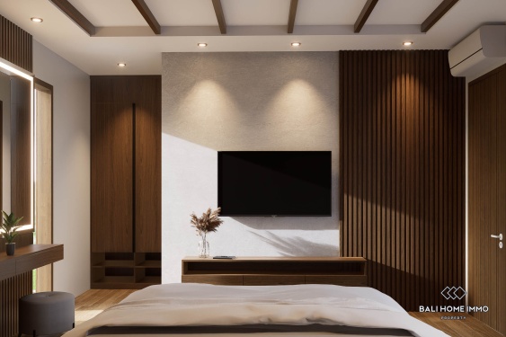 Image 14 from Villa moderne de 2 chambres sur plan, en pleine propriété ou en bail emphytéotique, à Kedungu