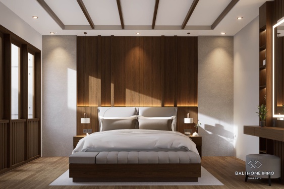 Image 8 from Villa moderne de 2 chambres sur plan, en pleine propriété ou en bail emphytéotique, à Kedungu