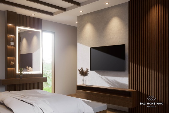 Image 10 from Villa moderne de 2 chambres sur plan, en pleine propriété ou en bail emphytéotique, à Kedungu