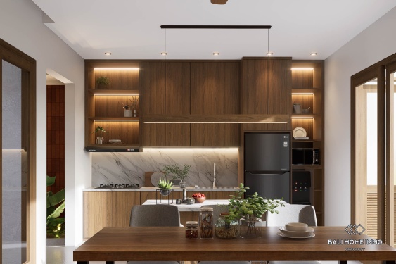 Image 6 from Villa moderne de 2 chambres sur plan, en pleine propriété ou en bail emphytéotique, à Kedungu