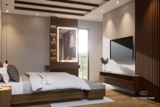 Image 9 from Villa moderne de 2 chambres sur plan, en pleine propriété ou en bail emphytéotique, à Kedungu